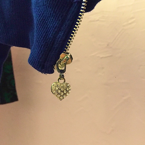 Bebe Velvet Feel Street + Dance Zip Up Hoodie - Picture 5 of 8